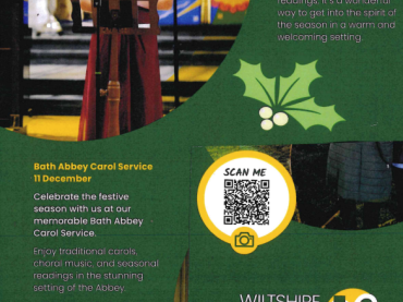 Wiltshire & Bath Air Ambulance Carol Service at Malmesbury Abbey
